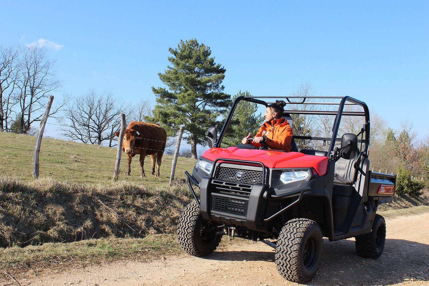 Hobby farm machinery: find the best hobby farm tractors and UTV's at Kioti